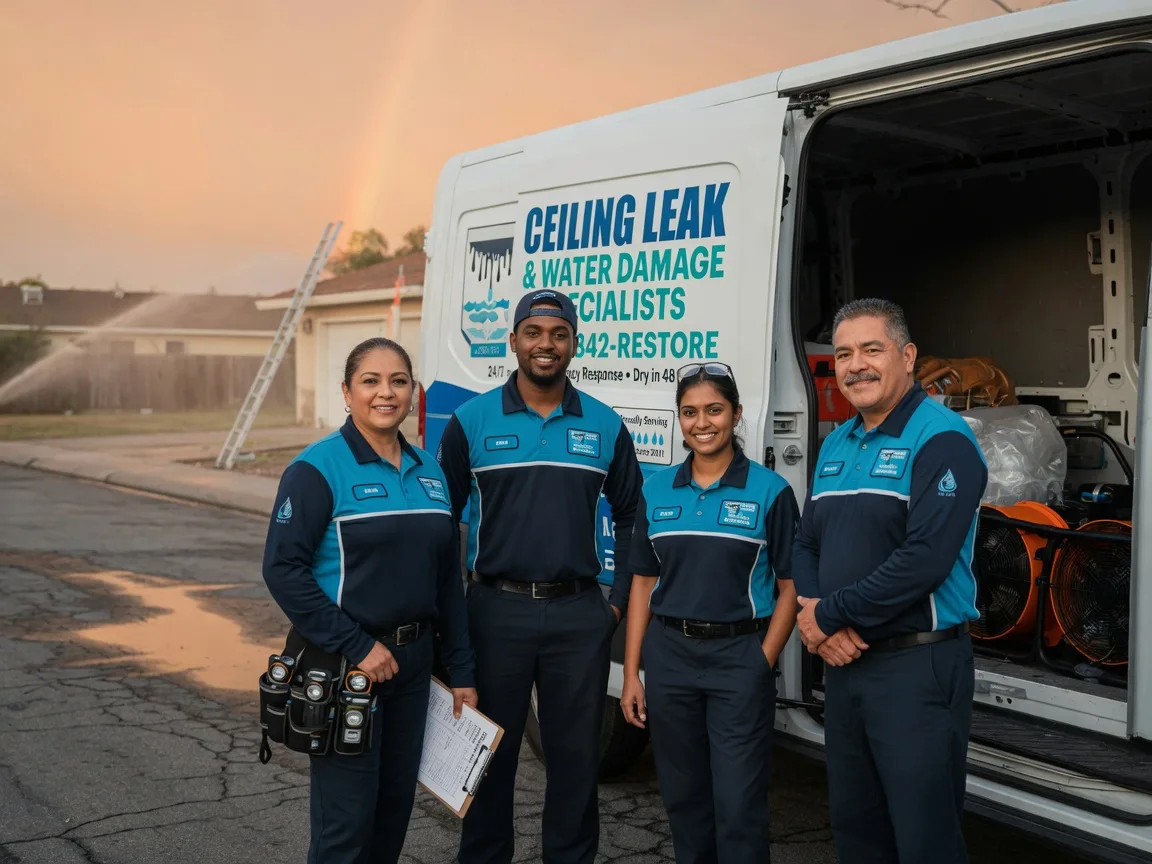 Ceiling Leak Cleanup company in Wing, ND